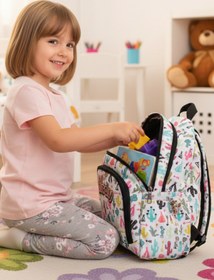 Resim Hevi Kids HeviKids Kişiye Özel İsimli Anaokulu Çantası - Kaktüs | 3-15 Yaş Çocuk Sırt Çantası 