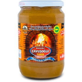 Resim Bozkırlı Çavuşoğlu Odun Ateşinde Kepekli Bozkır Tahini Cam Kavanoz 600 G 
