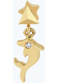 Resim Altınbaş Altın Tragus Yunus Piercing Trgsyn078-25552 Sarı 
