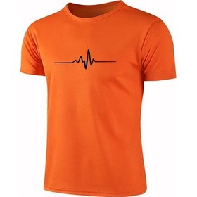 Resim Snapbuy Buz İpek Erkek Koşu Tişörtü - Hızlı Kuruyan Nefes Alabilir Spor Kısa Kollukoyu Gri Koyu Gri 