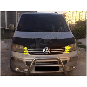 Resim DB Chrome Vw T5 Transporter Ön Panjur Nikelajı 2003-2010 8 Parça P.çelik 