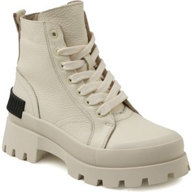 Resim John May Kadın Bot Rd-4379 Floater Krem 