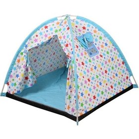 Resim Abbie Renkli Yıldızlar Oyun Çadırı Turkuaz 