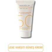 Resim Maxeup Glulatyon & Aleo Vera Su Bazlı Leke Karşıtı Yüz Güneş Kremi SPF50+ 50 ML 