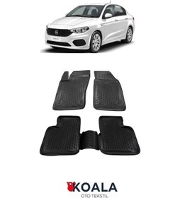 Resim Fiat Egea Sedan Paspas 2015-2025 Arası Uyumlu 3d Havuzlu Paspas 