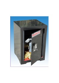 Resim 01Ev35A Ev Tipi Anahtarlı Küçük Montaj Delikli Çelik Para Kasası 