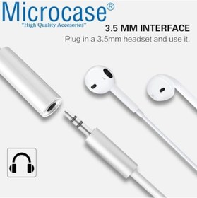 Resim Xiaomi Mi 8 Lite Type-C Kulaklık Dönüştürücü 3.5 Mm Jack Adaptör 