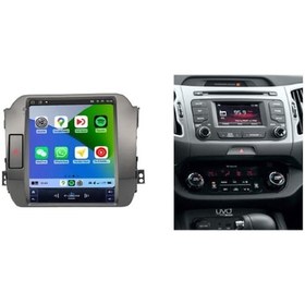 Resim Kia Sportage Tesla 2011/2015 6gb Ram 128GB Hafıza Carplay Kamera Android Multimedya 