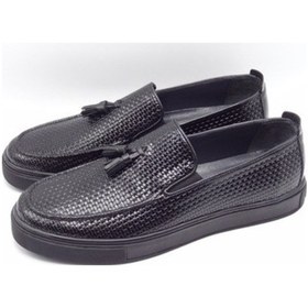 Resim Büyük Numara Moda Erkek Ayakkabı Au243 Siyah 