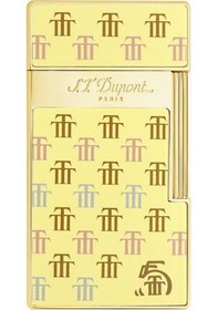 Resim S.t. Dupont Biggy Trinidad Lacquered Sarı Puro Çakmağı 25077 