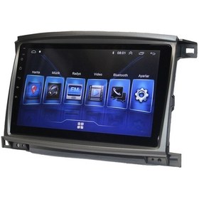 Resim Toyota Land Cruiser 2003-2007 10 inç 10-256 GB PRO Android Carplay Multimedya 
