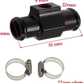 Resim Xiyu Shop 22 mm Sensör Stili Koso Motosiklet Termometre Yamxha Nmax Xmax Tmax LED Dijital Ekran Su Sıcaklık Adaptörü Sensörü Aksesuarları Seti (Yurt Dışından) 
