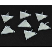 Resim YENİ HEDİYELİK DÜNYAM Göz Alıcı Parlak Delikli Yapışkanlı Akrilik 2cm 30 Adet 