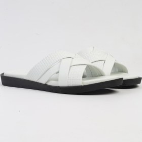 Resim Pierre Cardin ® | PC-7131 - 2162 Beyaz-Erkek Terlik 