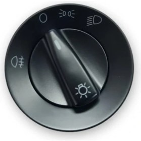 Resim After Vw Volkswagen Passat B5 1997-2000 Far Açma Anahtarı Kumandası Tek Arka Sisli Yeşil 3B0941531B 