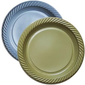 Resim Plastik Tabak 22 Cm (25 Adet) 