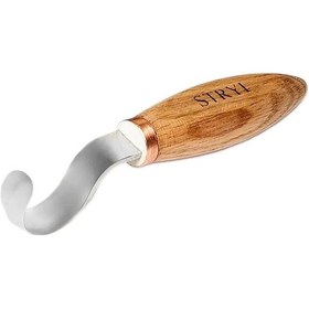 Resim Stryı 150035 Çift Taraflı Ahşap Kaşık Oyma Bıçağı 35 Mm 