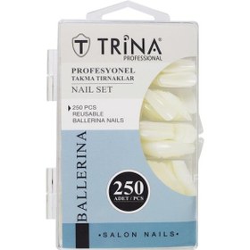 Resim Trina Takma Tırnak 250 ‘li Kutulu ( Ballerina ) -11 