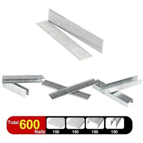 Resim 4 İn 1 Manuel Çivileme Tabancası İnşaat Zımba Ağır Zımba Tabancaları Havalı Only 600 Staples 