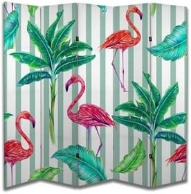 Resim Hayvan Temalı Özel Tasarım Paravan Room Divider PRV1127, 180 x 180 