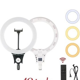 Resim Jmary Fm-12r Kumandalı 30cm Işıklı Telefon Tutucu Ring Light Siyah 