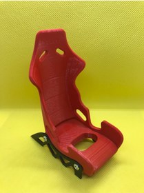 Resim 3dbaydesign Recaro Koltuk Telefon Tutacağı (kırmızı) 