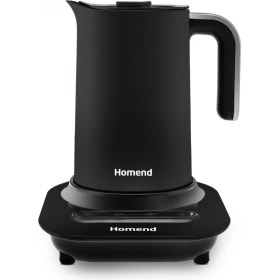 Resim Homend Pottoman Plus 1889H 5 Fincan Kapasiteli Otomatik Türk Kahve Makinesi, Mini Kettle ve Süt Isıtıcı 3 in 1 