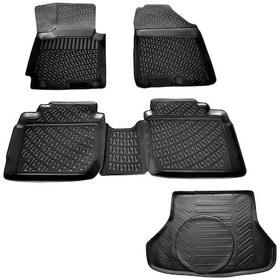 Resim Kia Cerato 3D Havuzlu Paspas + 3D Bagaj Havuzu 2016-2020 Arası N11.29478 