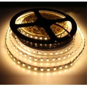 Resim Ookay 5630 Şerit LED 5 Metre 8 Çipli Silikonsuz Günışığı Şerit LED 