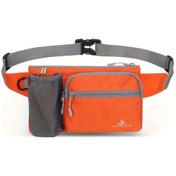 Resim Willowhaven Turuncu 1'li Paket Spor Outdoor Bel Çantası Koşu Fitness Hiking Seyahat Turuncu 