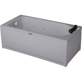 Resim Renkli Düz Küvet | Jakuzi | Bahariye | Sanacryl - 70x105 / Gri / 1 Kişilik 