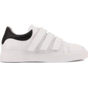Resim Saillaker’s Sail Lakers - Beyaz Deri Erkek Sneaker 