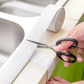 Resim Beyaz Su Sızdırmaz Lavabo Kenar Bandı 3.2m (Kutusuz) 