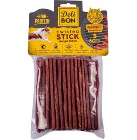 Resim Delibon Deri Burgu Çubuk Barbekü Aromalı İnce Boy Kemik 80'li 