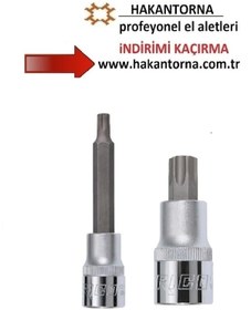 Resim Ht- Rico 1/2 Uzun Ve Kısa Lokmalı T27 Torx Allen Bits 