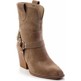 Resim Vizon Leather Kadın Bot & Bootie K02828336502 Vizon 