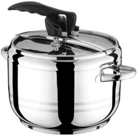 Resim Hascevher Düz Düdüklü Tencere 5 Lt Gümüş 