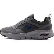Resim Skechers Arch Fit Render Gri Erkek Günlük Spor Ayakkabı 