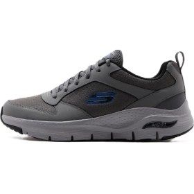 Resim Skechers Arch Fit Render Gri Erkek Günlük Spor Ayakkabı 