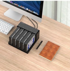 Resim Orico 6558us3-c 5x 2.5"/3.5" Sata Hdd Yuva, Max.5x18tb Desteği,tak&çalıştır,kolay Kurulum Disk İstasyonu 6558us3-c 