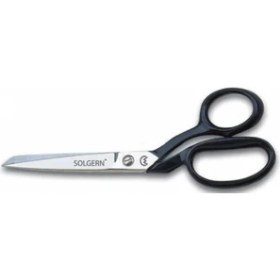 Resim Skygo 232-8 Tekstil / Yatık Regula Makası No: 8 Inç / 20,32 cm - Nikel Kaplama, Siyah Saplı 