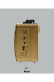 Resim SFL Product Md 1909 Bt Usb/sd/mp3/bluetooth Şarjlı Nostaljik Taşınabilir Radyo 1909t 