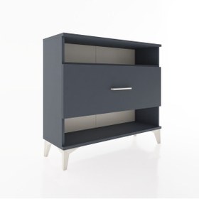Resim Arges Şifonyer Tek Raflı Tek Çekmeceli 88x30x80 - Aytaşı / Çam 