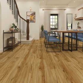 Resim Sierra Vinil Karo Zemin Kaplaması Koyu Meşe 1220x229x4 mm 