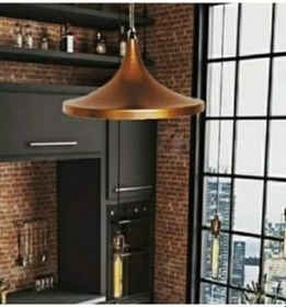 Resim Dylight Sara Retro Metal Dekoratif Bakır Modern Rustik Sarkıt Av 