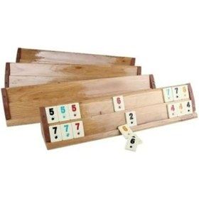 Resim Hepta Collection Mobee Kervan Ağaç Okey Takımı Büyük Boy 
