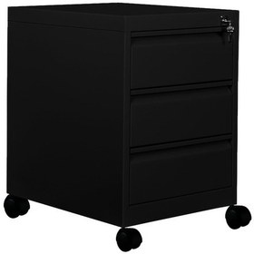 Resim Jessan Ofis 3 Çekmeceli Keson Siyah 