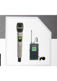 Resim Roof R-1200 1 El 1 Yaka Uhf Kablosuz Mikrofon Set 