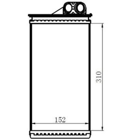 Resim Orıs-krn029032 - Kalorıfer Radyatoru Opel Movano Renault Master 