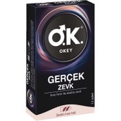 Resim Okey Gerçek Zevk 12 li Prezervatif 